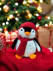 30 Cm Kıyafetli Peluş Penguen