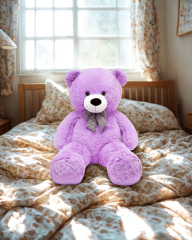 Mellito Toyzz 150 CM Sevimli Papyonlu Ayıcık Sevgiliye Özel Hediye