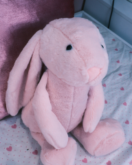 MELLİTO TOYZZ 50 CM Bonbon Tavşan Peluş Oyuncak Uyku Arkadaşı