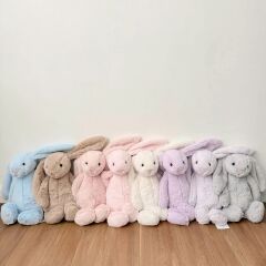 MELLİTO TOYZZ 35 CM Bonbon Tavşan Peluş Oyuncak Uyku Arkadaşı