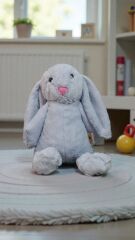 MELLİTO TOYZZ 50 CM Bonbon Tavşan Peluş Oyuncak Uyku Arkadaşı