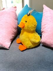 MELLİTO TOYZZ 30 Cm Sevimli Çiko Civciv Peluş Uyku Arkadaşı ve Oyuncak