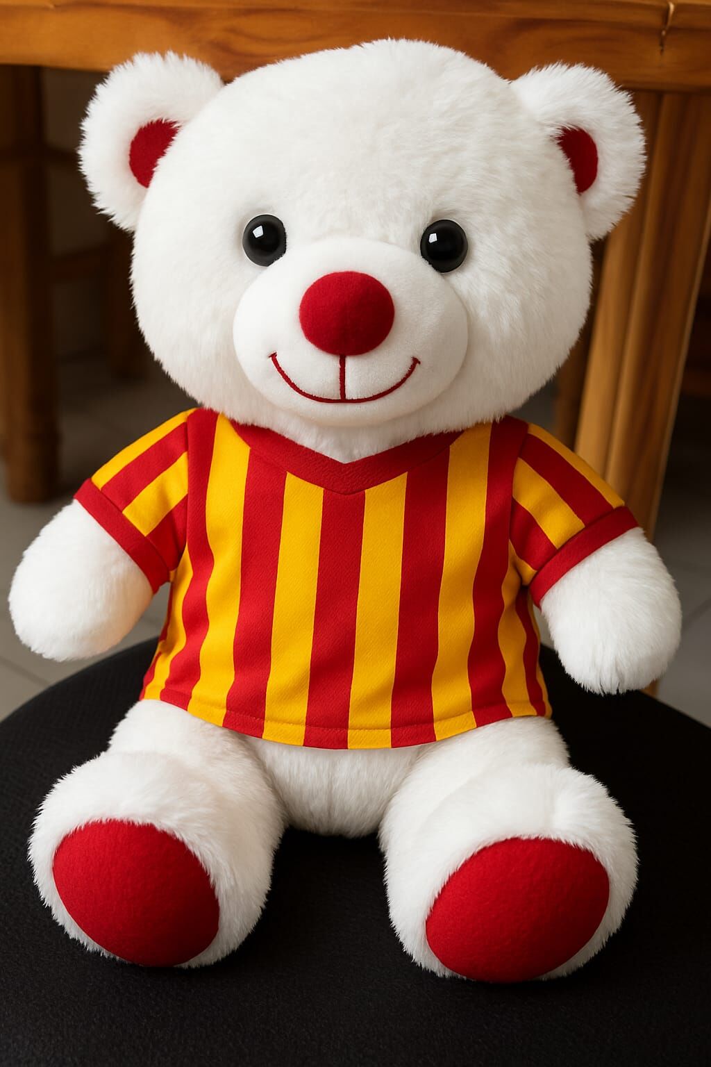 Mellito Futbolcu 30 Cm Peluş Ayı Taraftar T-shırtlu ayıcık