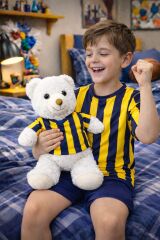 Mellito Futbolcu 30 Cm Peluş Ayı Taraftar T-shırtlu ayıcık