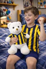 Mellito Futbolcu 30 Cm Peluş Ayı Taraftar T-shırtlu ayıcık