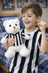 Mellito Futbolcu 30 Cm Peluş Ayı Taraftar T-shırtlu ayıcık