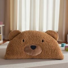 Mellito Sevimli Ayıcık yastık,Peluş Yatak Başlığı Çocuk Odası Dekoru 50 Cm