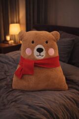 Sevgiliye En Güzel Hediye 35 CM Sevimli Yumuşak Ayıcık Yastık