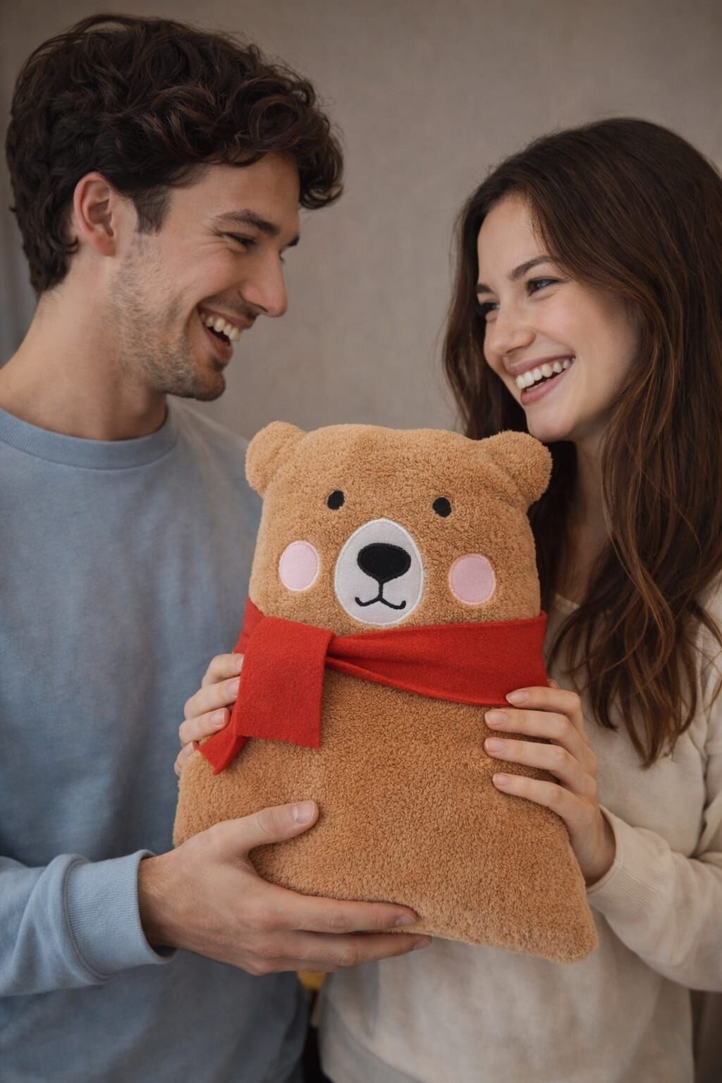 Sevgiliye En Güzel Hediye 35 CM Sevimli Yumuşak Ayıcık Yastık
