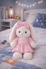 Uyku Arkadaşı Yumuşak Elbiseli Tavşan